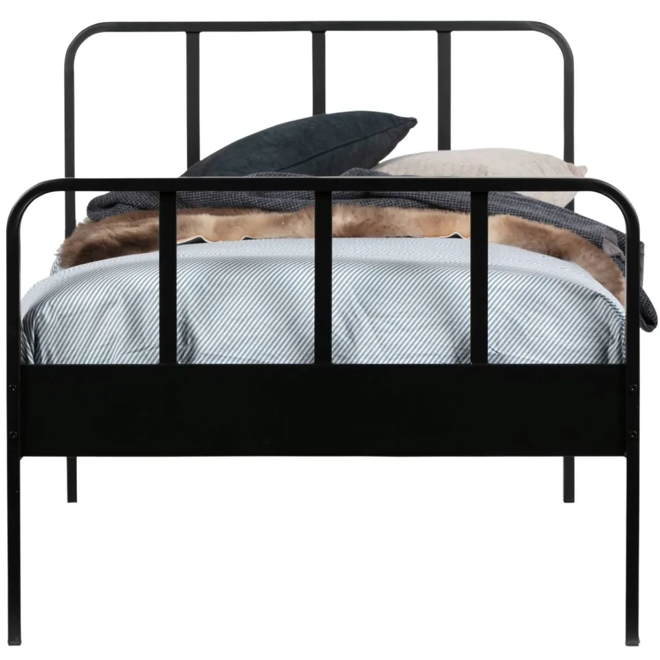 WOOOD Mees bed zwart black