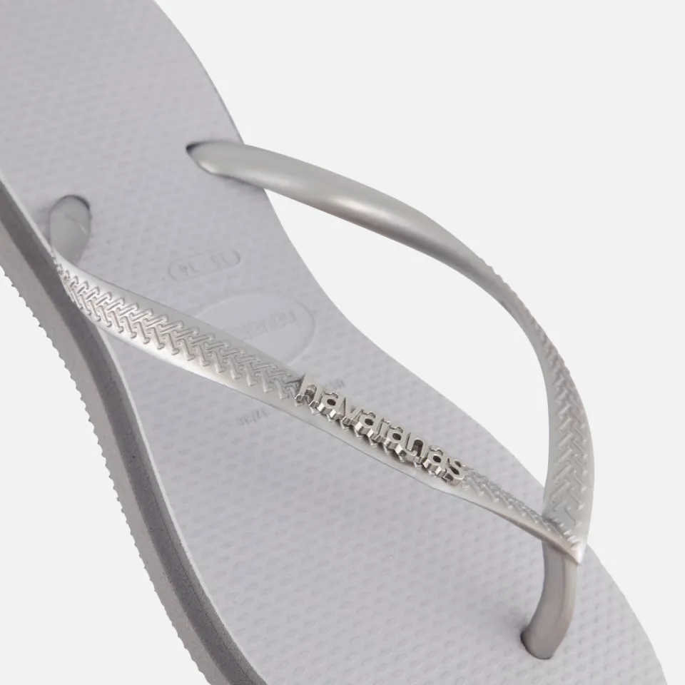 Havaianas Slim Point Slippers grijs Rubber, foto 5