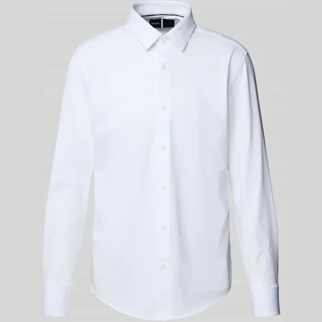 Boss slim fit overhemd wit, foto 2