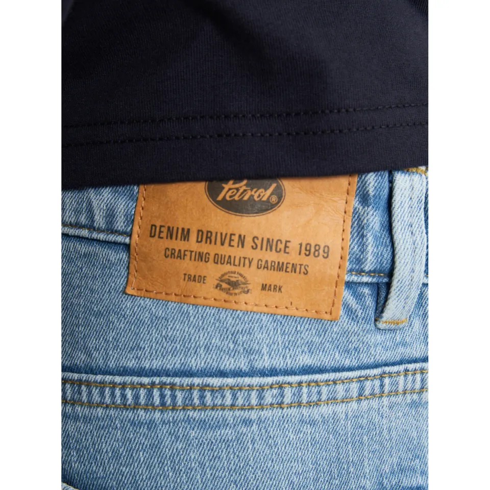 Petrol Industries loose fit jeans light blue denim, foto 6