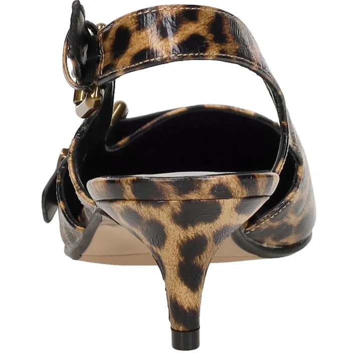Mexx Tyra slingbacks luipaardprint beige, foto 4