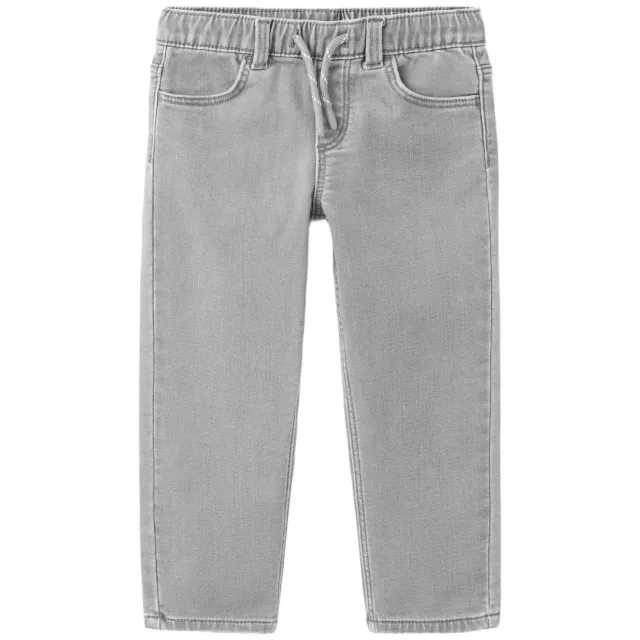 Mango Kids straight leg jeans - grijs Grey denim