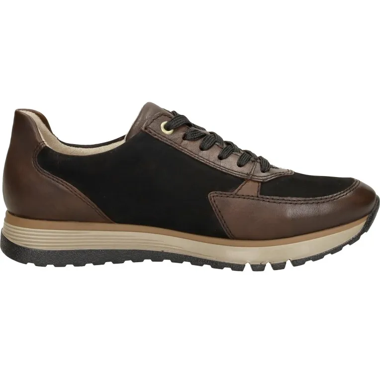 Rieker lage sneakers donkerbruin
