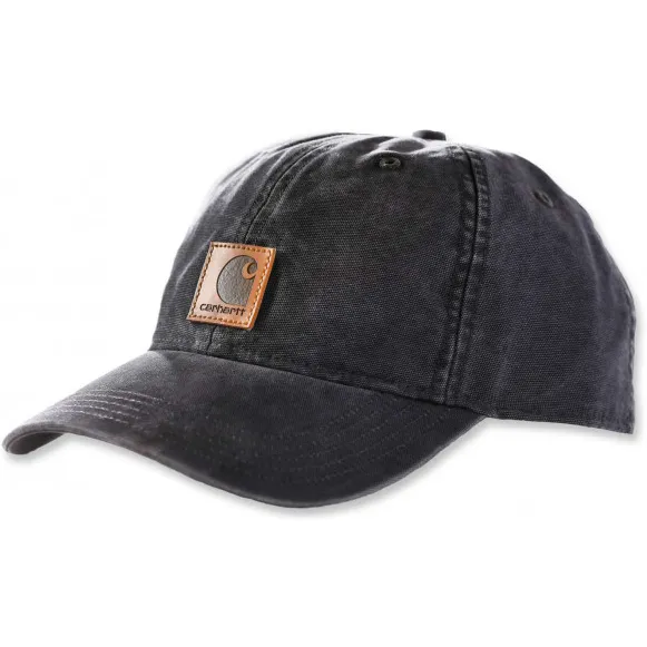 Carhartt Odessa Cap - Pet maat One Size, grijs/zwart