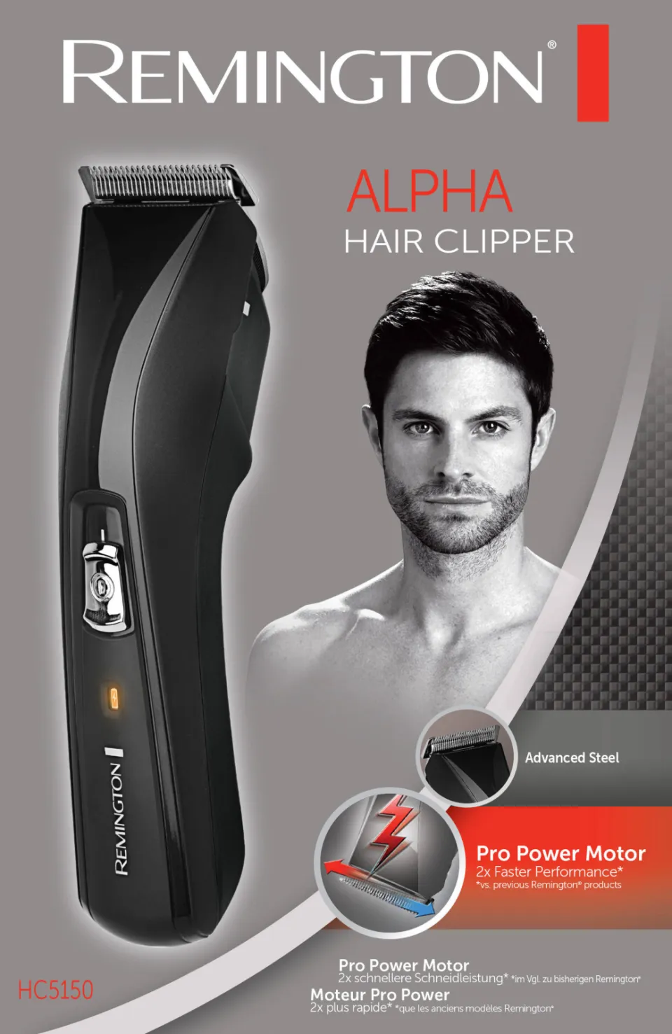 Remington Pro Power Alpha HC5150 tondeuse zwart, foto 4