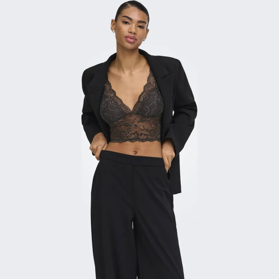 Only Chloe bralette donkerbruin