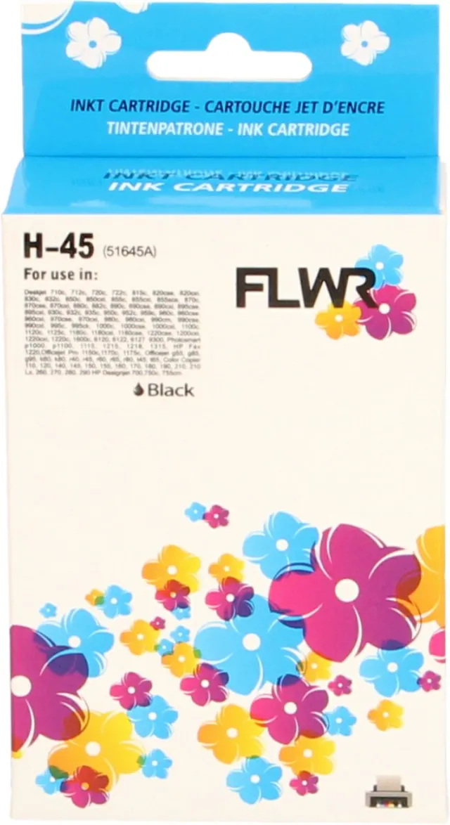 FLWR HP 45 zwart
