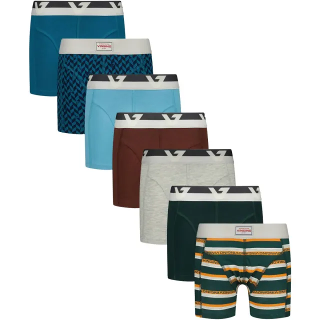 Vingino boxershorts 7-pack meerkleurig multicolor, foto 2