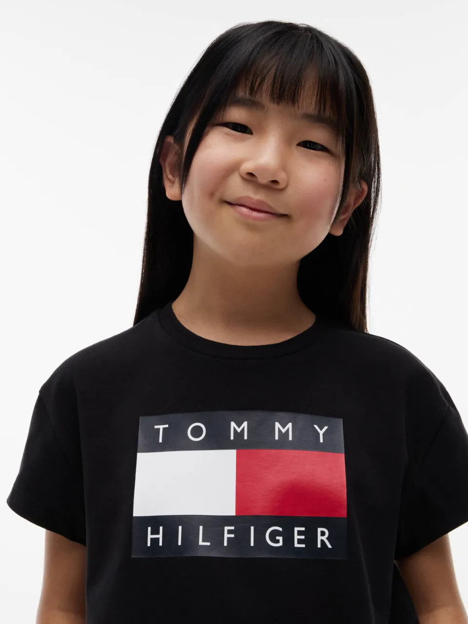 Tommy Hilfiger Heritage Flag t-shirt zwart, foto 3