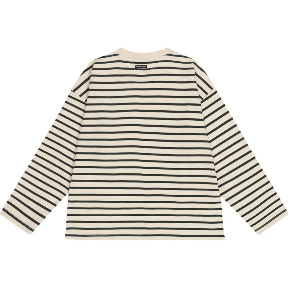 Tumble 'n Dry gestreepte longsleeve donkergroen, foto 3