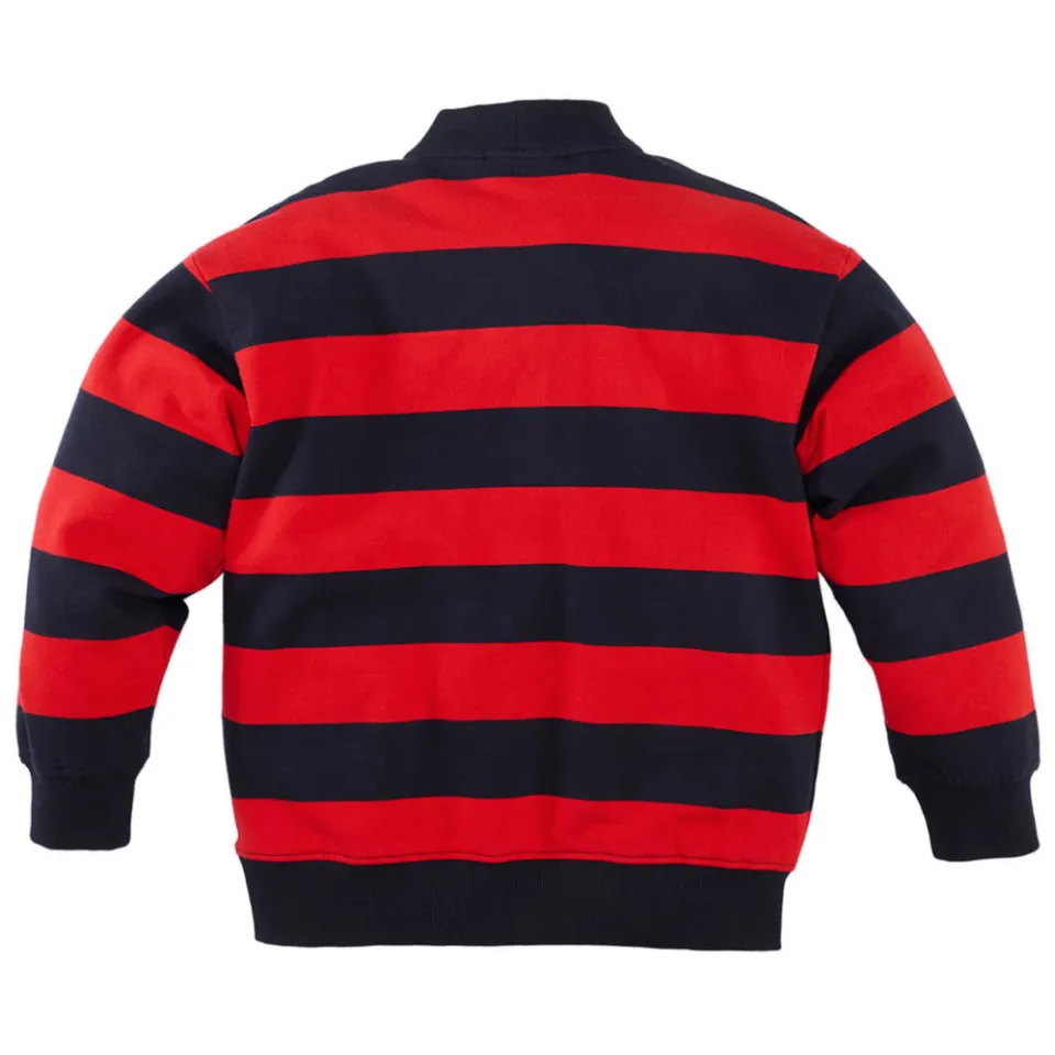 Z8 kids gestreepte sweater - marineblauw/rood, foto 3