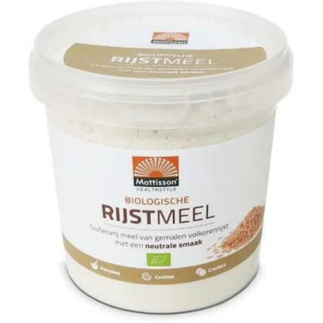 Mattisson HealthStyle Mattisson Rijstmeel 500 gr