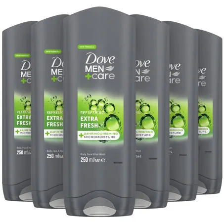 Dove Men+Care Extra Fresh 3-in-1 douchegel, foto 3