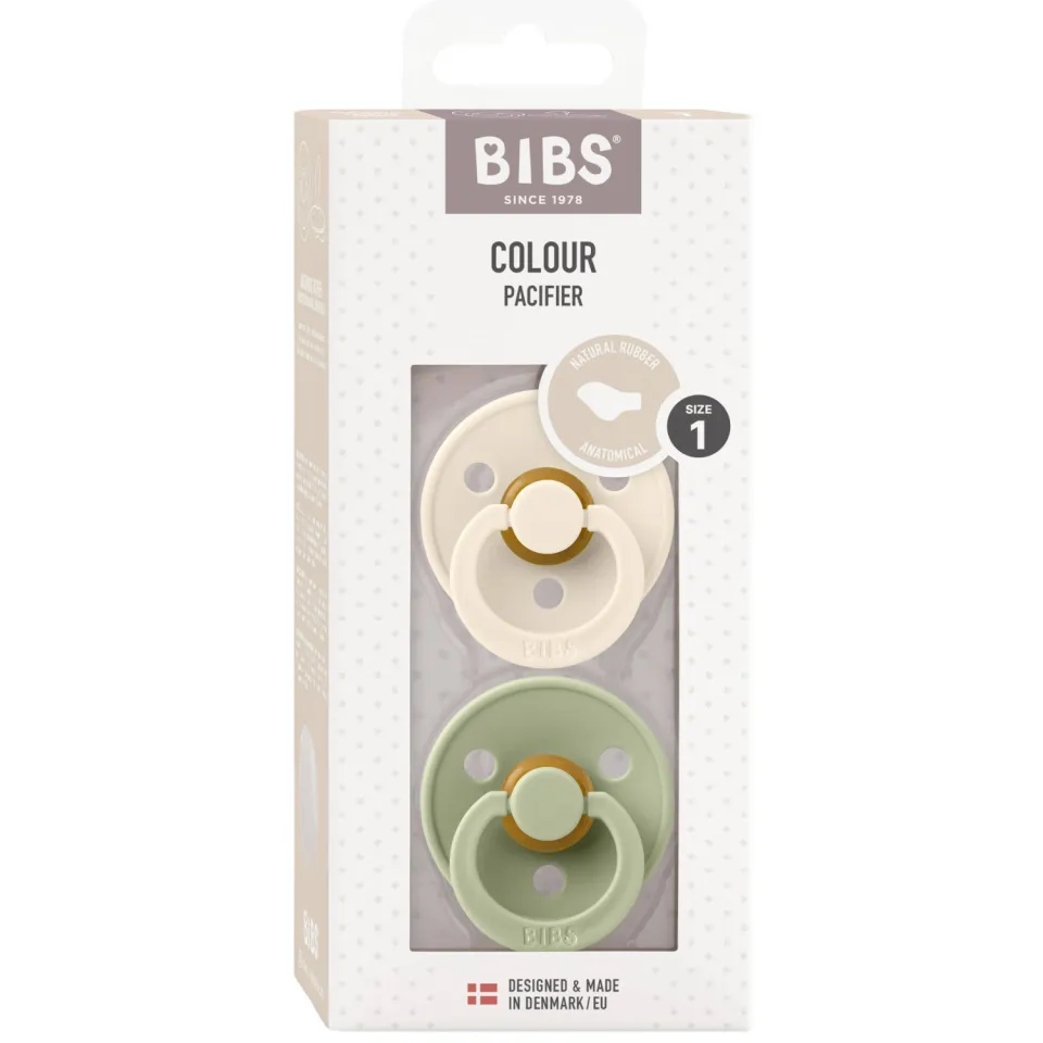 Bibs Colour fopspeen ivoor/sage, foto 3