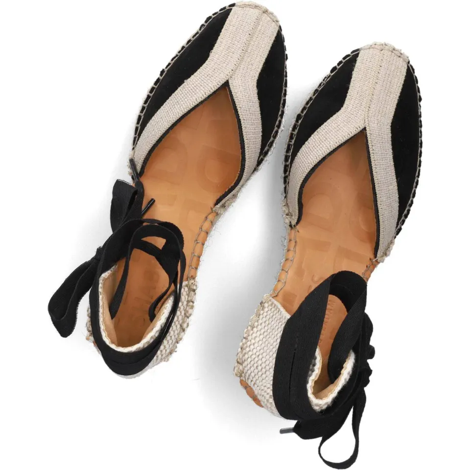 Shabbies Amsterdam Kaila Ki Seven espadrille zwart, foto 4