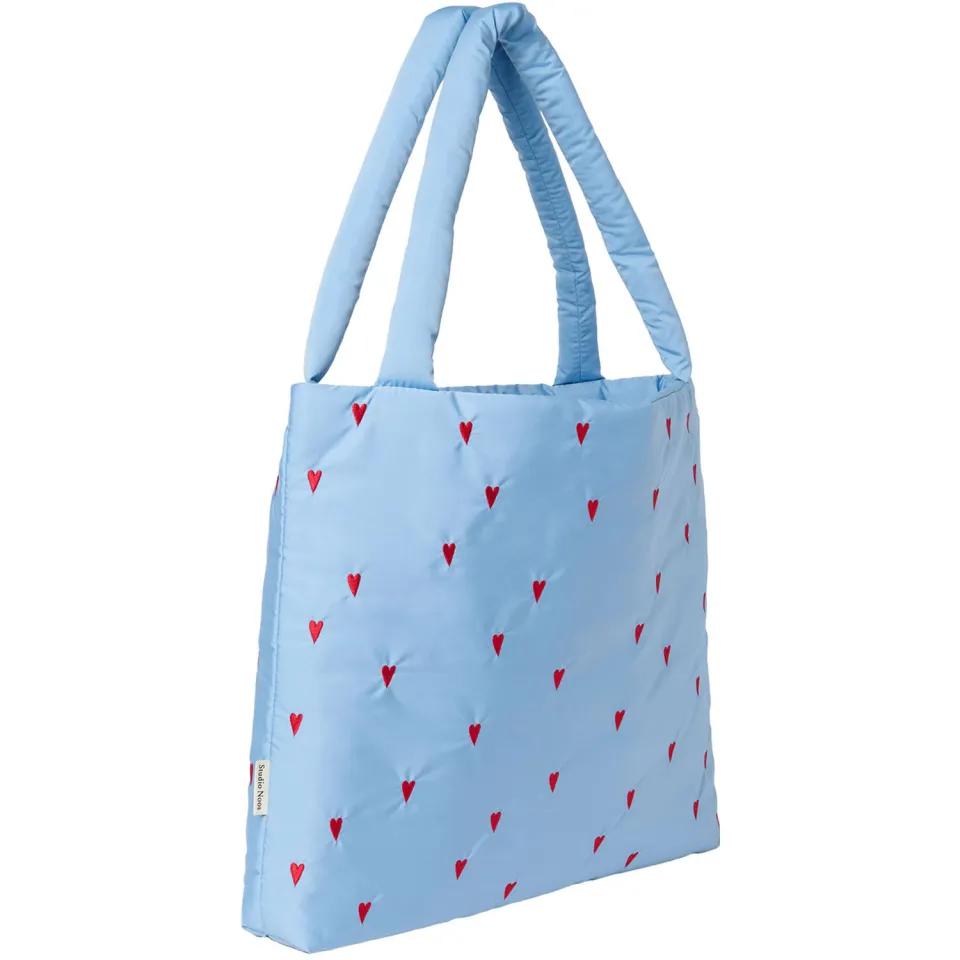 Studio Noos Puffy Hearts Mom Bag luiertas blauw, foto 2