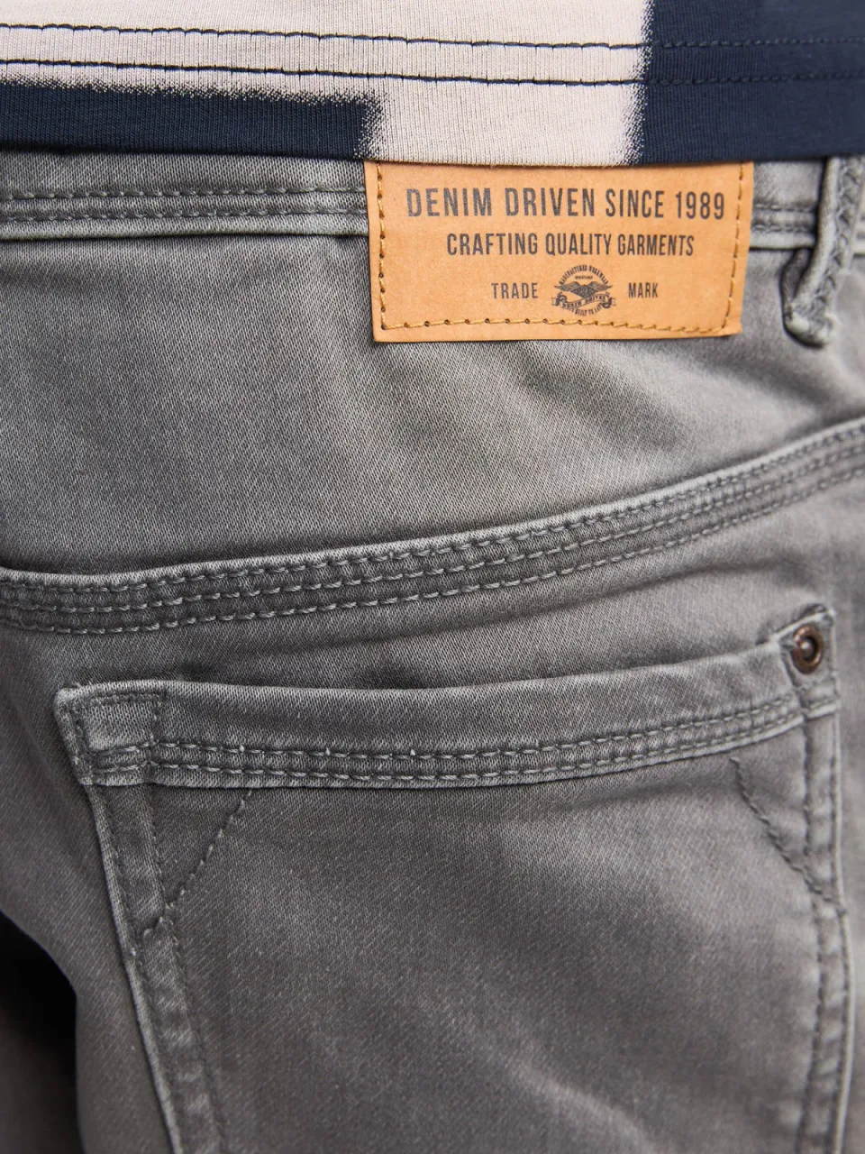 Petrol Industries denim slim short grijs, foto 8