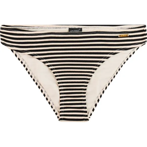 Protest Women's MIXSphero - Bikinibroekje, grijs Zwart/ecru