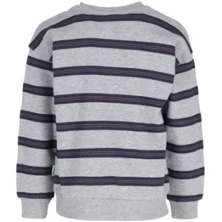 B.Nosy rechtvallende gestreepte sweater - grijs, foto 3