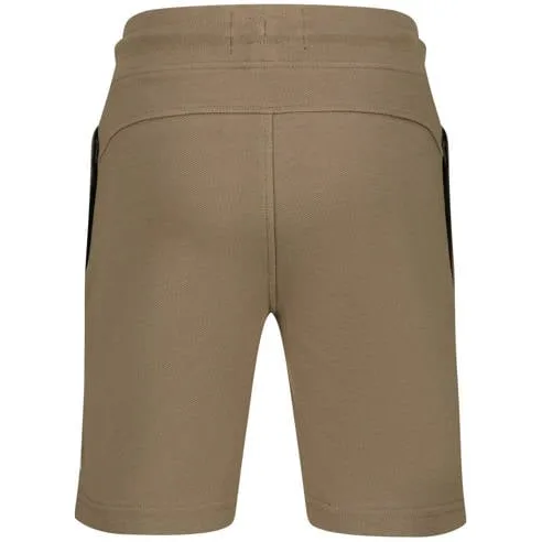 Raizzed relaxed regular waist casual short zand met textuur, foto 4