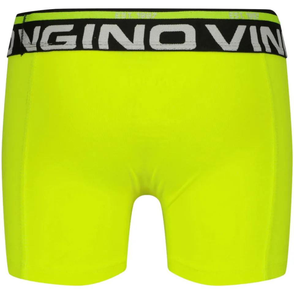 Vingino boxershorts set van 3 blauw geel, foto 5