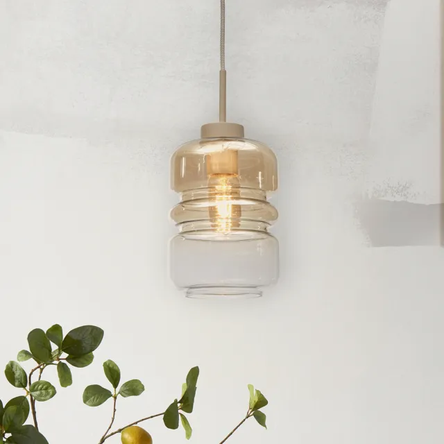 It's About Romi its about RoMi Hanglamp 'Verona' 15cm, kleur Amber