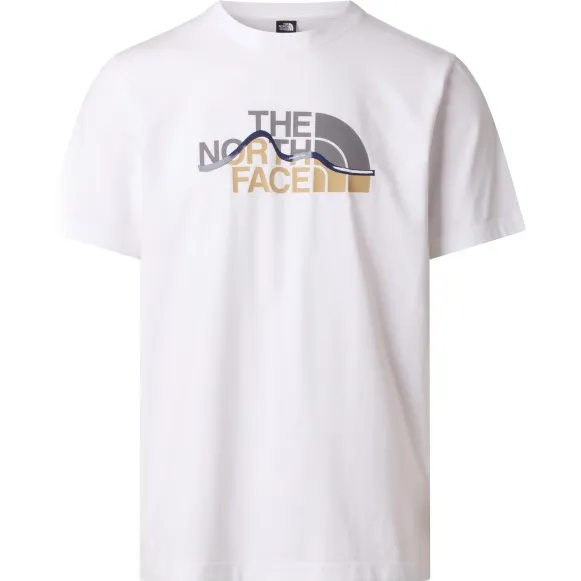 T-shirt Korte Mouw The North Face MOUNTAIN LINE REGULAR SHORT SLEEVE TEE TNF wit, foto 2