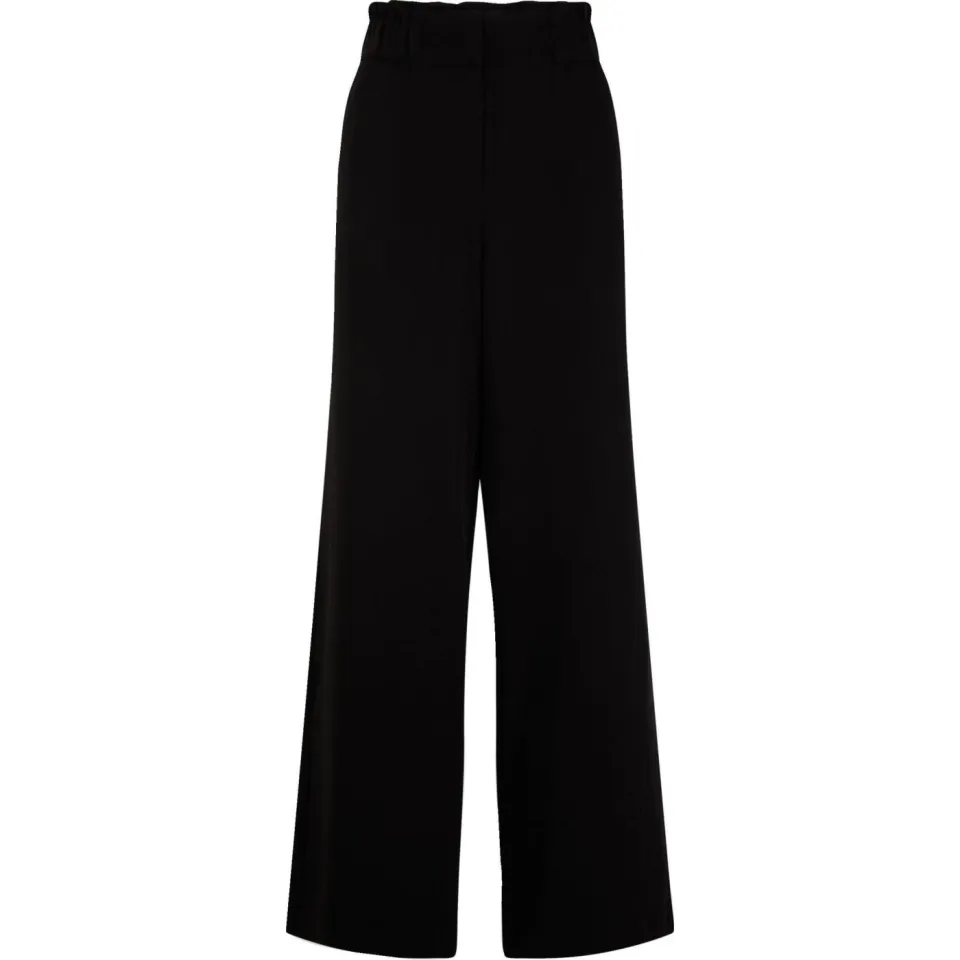 Morgan wide leg pantalon zwart, foto 2