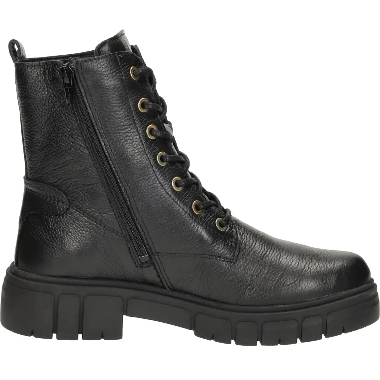 Sub55 Comfort Collection Paige 29 enkellaarzen zwart