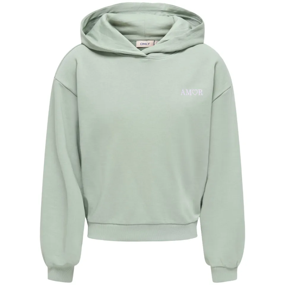 KIDS ONLY GIRL hoodie met backprint - mintgroen, foto 2