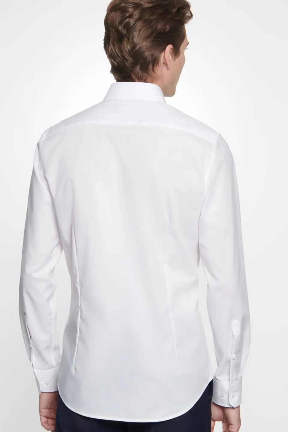 Seidensticker slim fit overhemd wit, foto 5