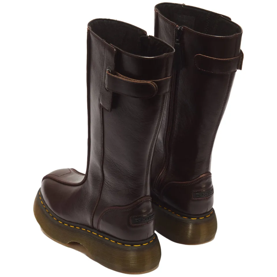 Dr. Martens Buzz Hi leren laarzen - donkerbruin, foto 3