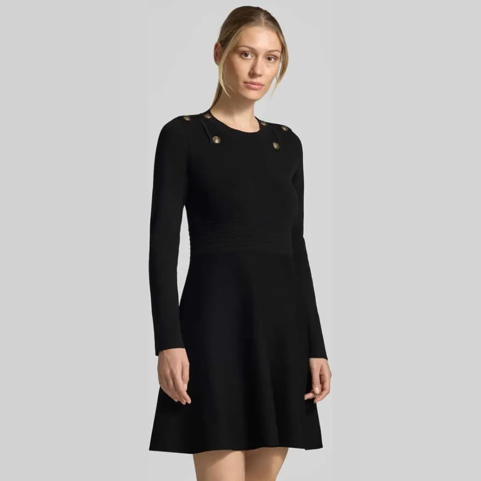 Liu Jo Abito Maglia minijurk zwart Black