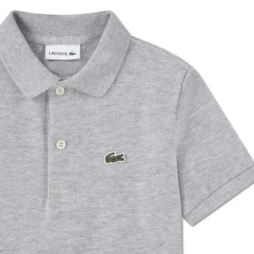 Lacoste pique polo grijs, foto 2
