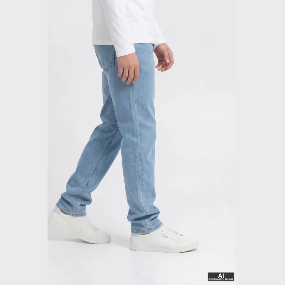 JJ Rebel JUNIOR loose fit jeans - blue denim, foto 8