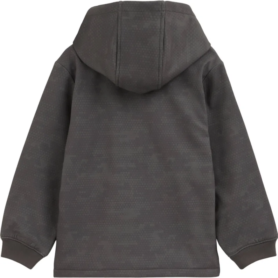 WE Fashion softshell jas antraciet, foto 4
