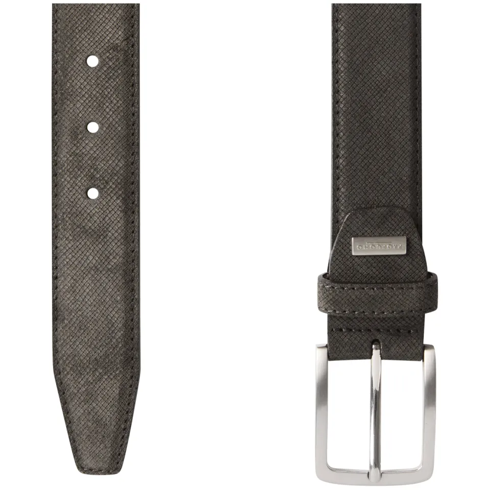 Profuomo leren riem bruin, foto 2