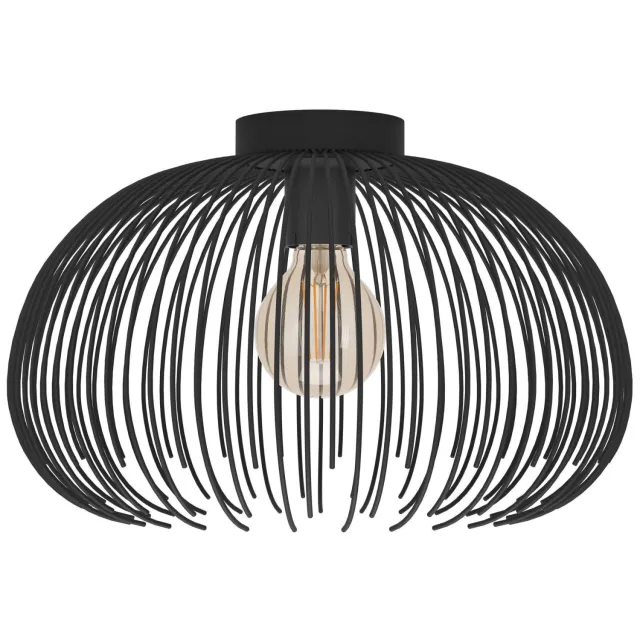 EGLO Venezuela-A Plafondlamp - E27 - ؠ38.5 cm - Zwart