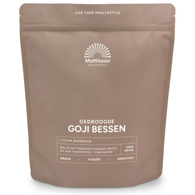 Mattisson HealthStyle Goji Bessen Gedroogd