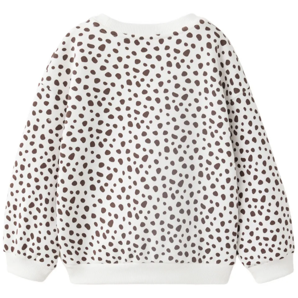 Mango Kids sweater met print - beige/bruin, foto 2
