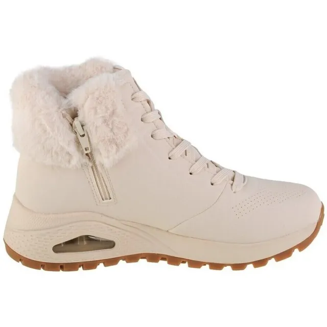 Skechers Hoge Sneakers Skechers Uno Rugged Fall Air Beige