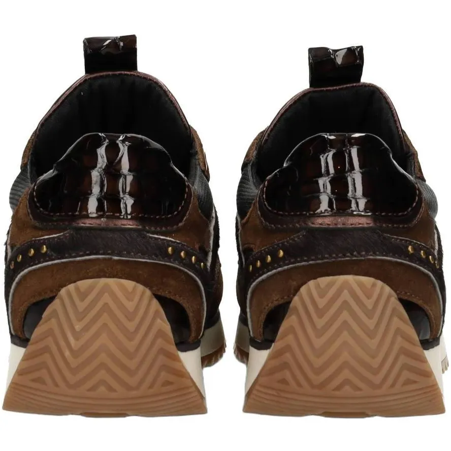 Poelman Valeria suède sneakers - bruin, foto 4