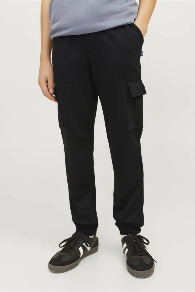 Jack & Jones Junior relaxed fit cargobroek zwart, foto 6