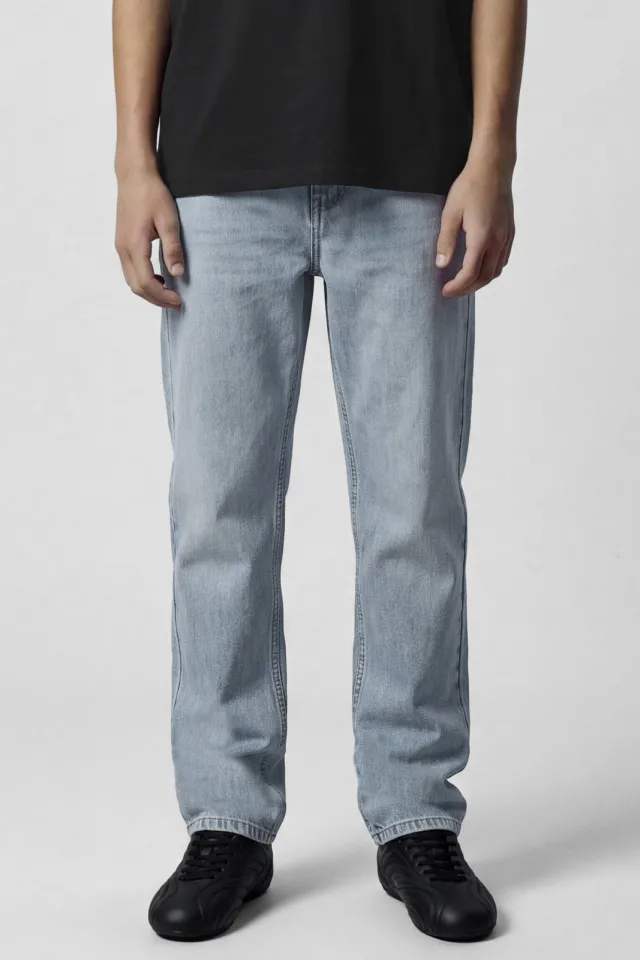 LMTD straight leg jeans - light blue denim Vintage Light blue denim