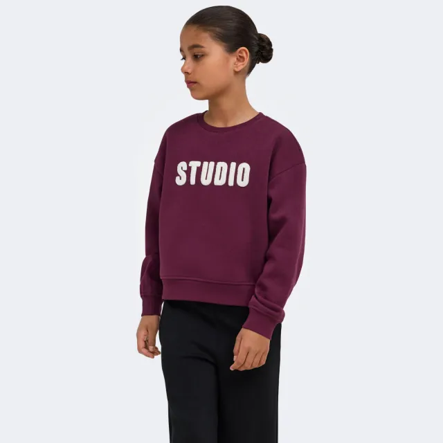 Only KIDS ONLY GIRL sweater - paars Paars STUDIO