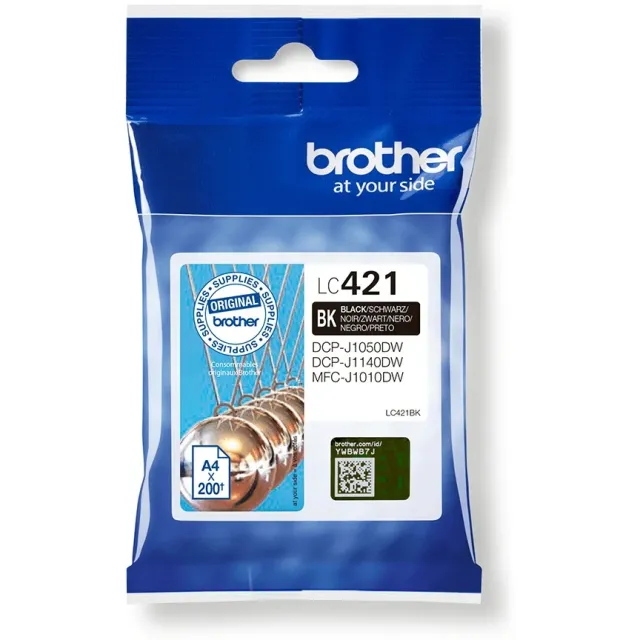 Brother LC421 inktcartridge zwart