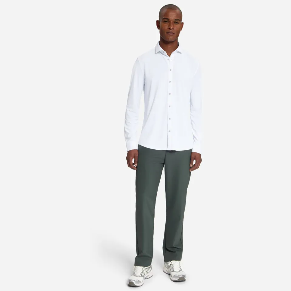 No Excess regular casual overhemd wit, foto 4