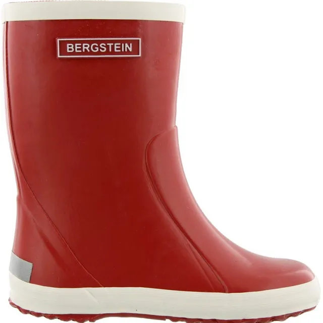 Bergstein Classic Regenlaarzen rood Rubber
