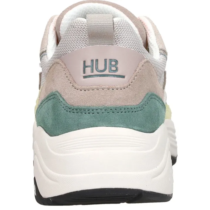 Hub Glide S43 lage sneakers groen, foto 4