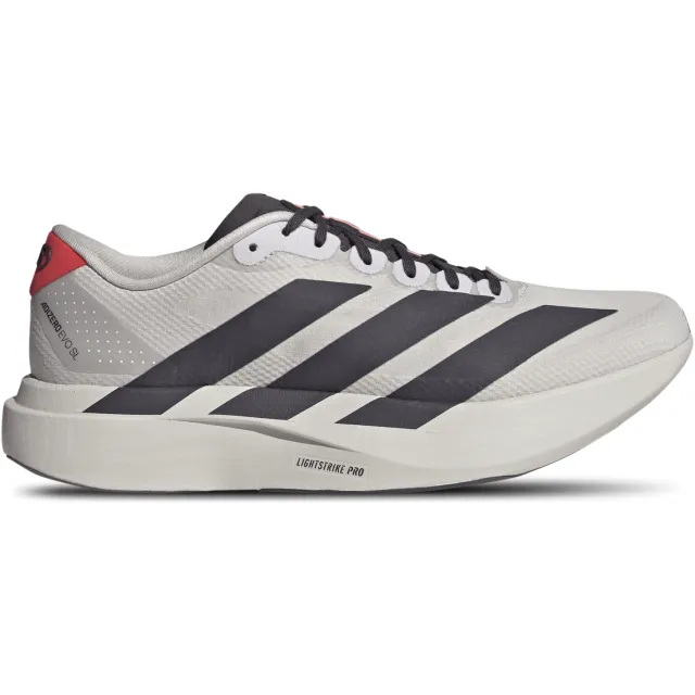 Adidas Adizero EVO SL Sneakers Heren - Wit - Maat 45 1/3 - Mesh/Synthetisch White